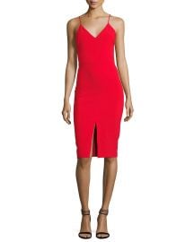 Brooklyn Slit-Front Slip Dress by Likely at Neiman Marcus